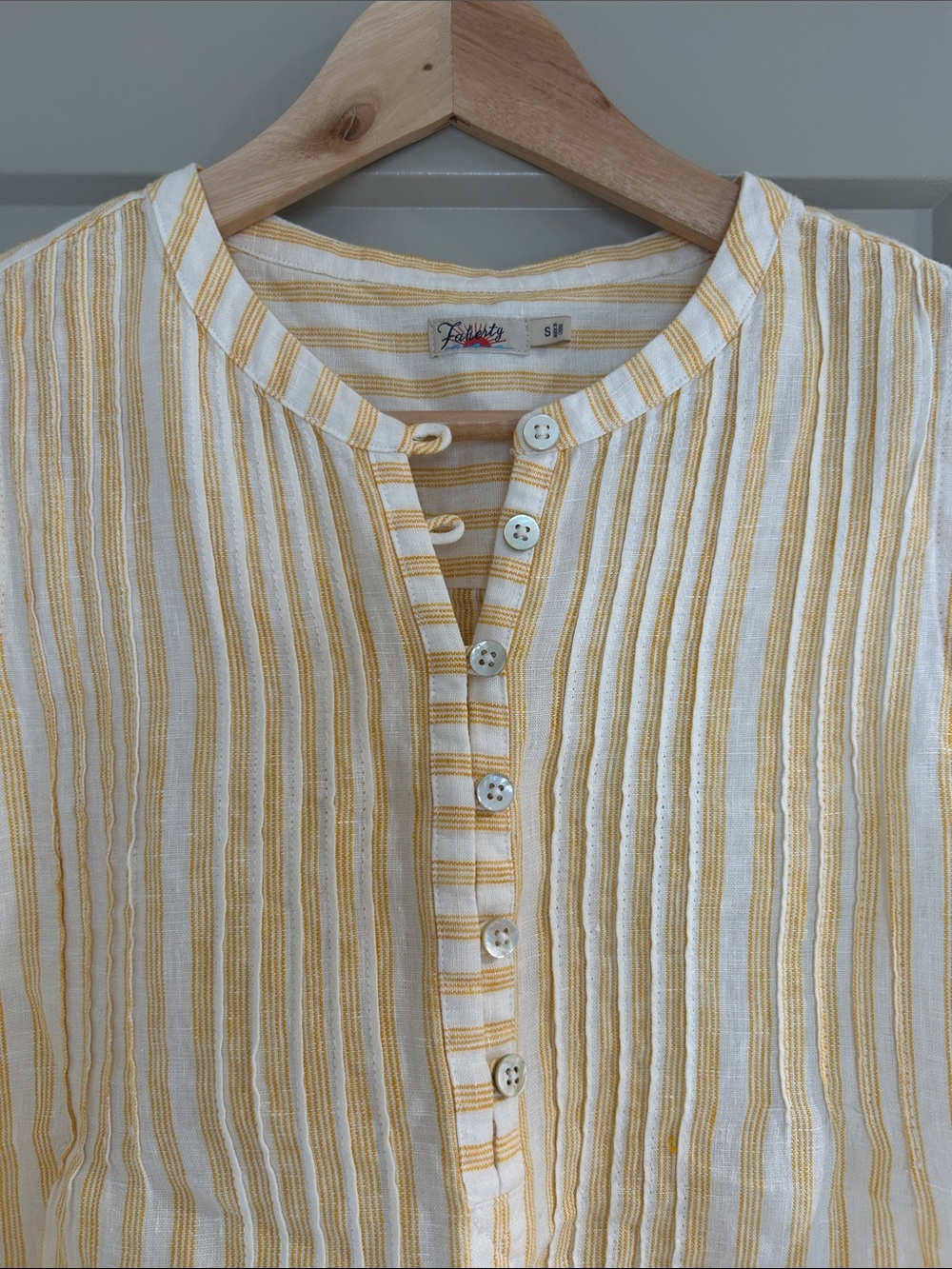 Fatherty Linen Top - size small - Picture 2 of 4